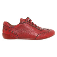 Fendi Trainers Leather in Red