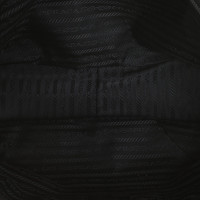 Prada Bauchtasche aus Leder in Schwarz