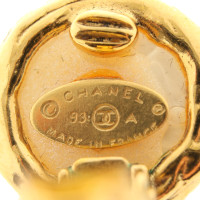 Chanel Clips d'oreille en couleurs or