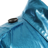 Burberry Trench coat in aspetto metallico