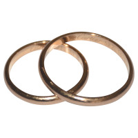 Cartier Les anneaux de mariage en or rose