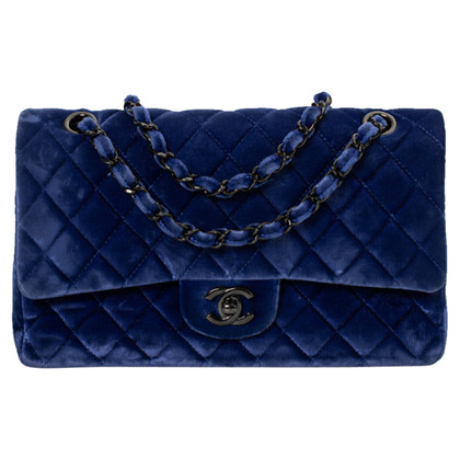 Chanel Timeless Classic in Blau