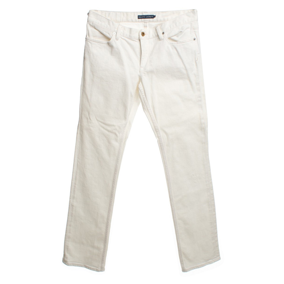 Ralph Lauren Jeans crème wit