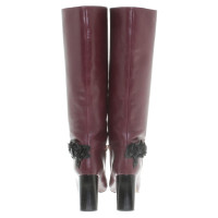 Tory Burch Boots in Bordeaux