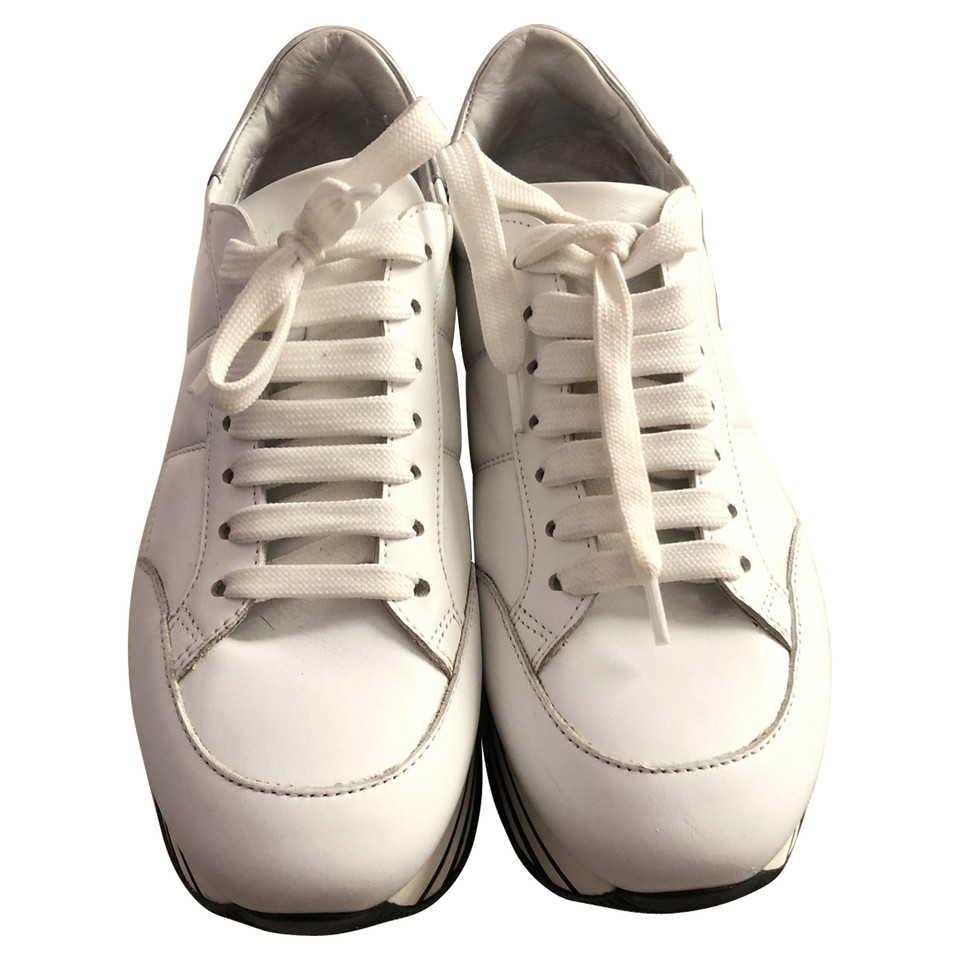 Hogan Trainers Leather in White