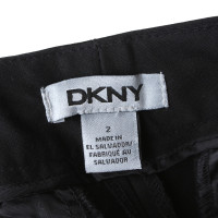 Dkny Trousers Cotton in Black