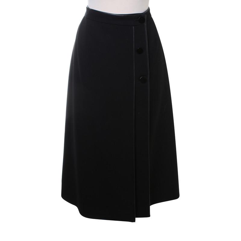 Hermès skirt in black