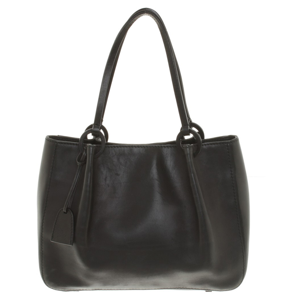 Gucci Borsa in pelle in Black