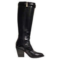 Chloé Bottes en Cuir en Noir