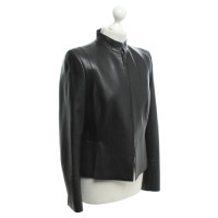 Akris Leather jacket in black