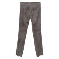 Jitrois Trousers Suede in Grey