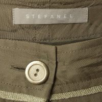 Stefanel Trousers in khaki