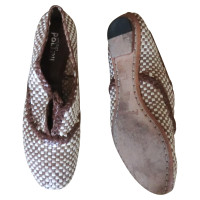 Pollini Slipper made of woven leather
