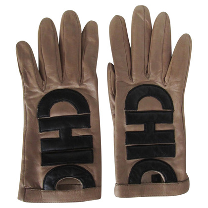 Moschino Leather Gloves