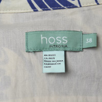 Hoss Intropia Blouse dress in beige / blue