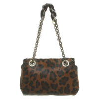 Maliparmi Schoudertas met leopard patroon