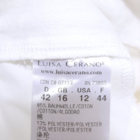 Luisa Cerano Jeans en Blanc