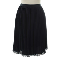 J. Crew Pleated skirt in blue