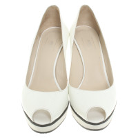Armani Wedges in Bicolor