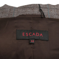 Escada Blazer with check pattern
