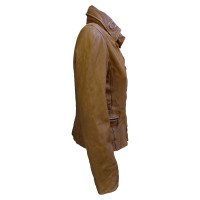 Arma Jacke/Mantel aus Leder in Ocker