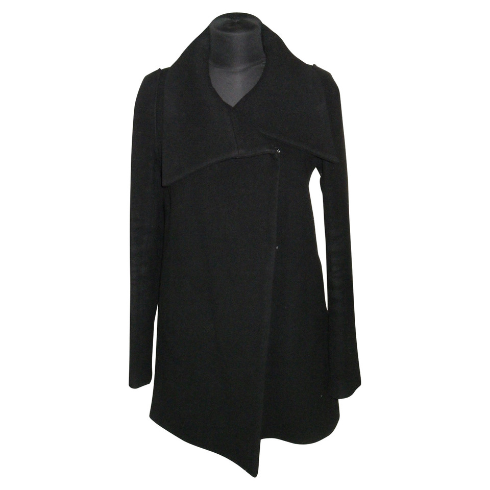 Givenchy zwart wol jas
