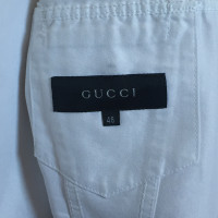 Gucci Weiße Jeansjacke