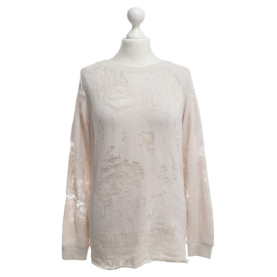 Iro Sweater with transparent elements