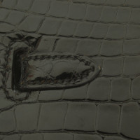 Hermès "Kelly Sport Bag Krokodilleder" in Schwarz