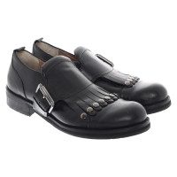 Maliparmi Chaussures à lacets en Cuir en Noir