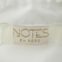 Other Designer Notes Du Nord - Blouse in white