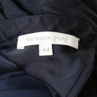 Patrizia Pepe Maxi-Kleid in Navyblau