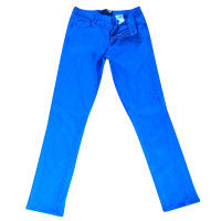 Moschino Love Gentian blue summer trousers
