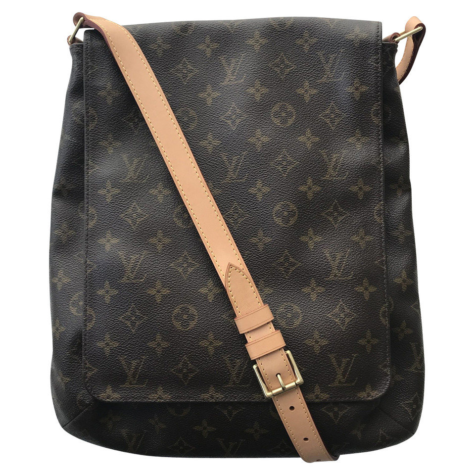 Louis Vuitton Musette Salsa GM Leather in Brown