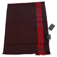 Fendi Scarf/Shawl Wool in Brown