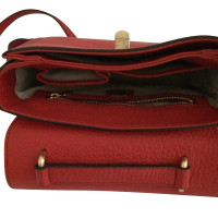 Mcm Schultertasche in Rot