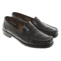 Bally Mocassins en optique reptile