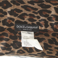 Dolce & Gabbana Veste/Manteau en Cuir en Noir