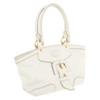 Tod's Handtasche aus Leder in Creme