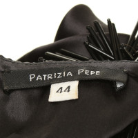 Patrizia Pepe Silk Top met toepassing