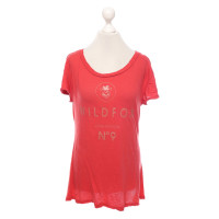 Wildfox Top Cotton in Red