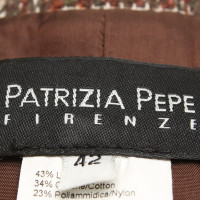 Patrizia Pepe Multi-colored tweed blazer