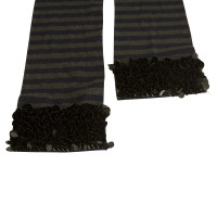 Sonia Rykiel Striped wool scarf