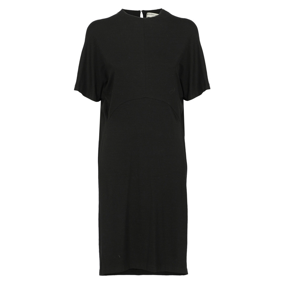 Balenciaga Dress Wool in Black