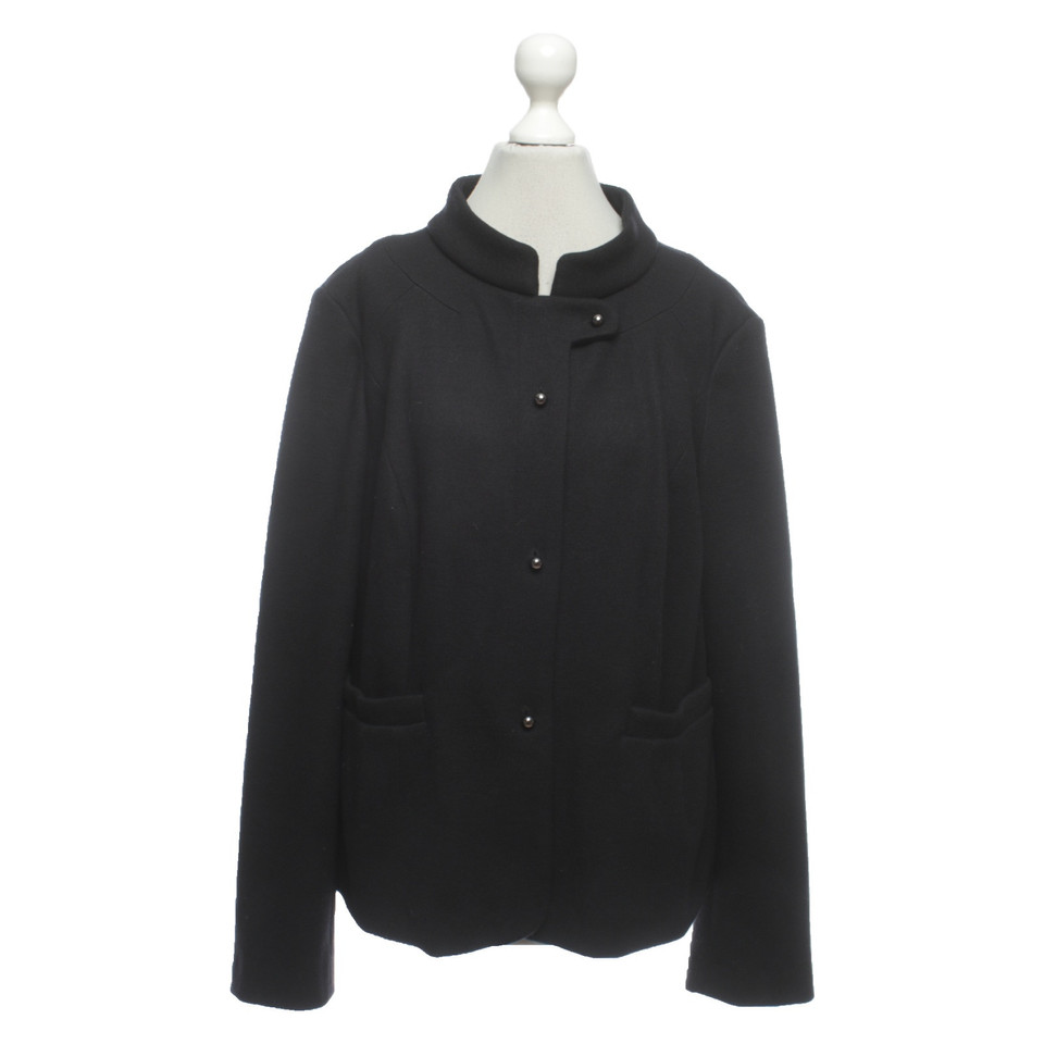 Marc Cain Jacket/Coat in Black