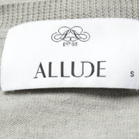 Allude Top Wool in Grey