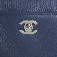 Chanel Cerf aus Leder in Blau