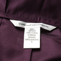 Diane Von Furstenberg Bovenkleding Zijde in Violet