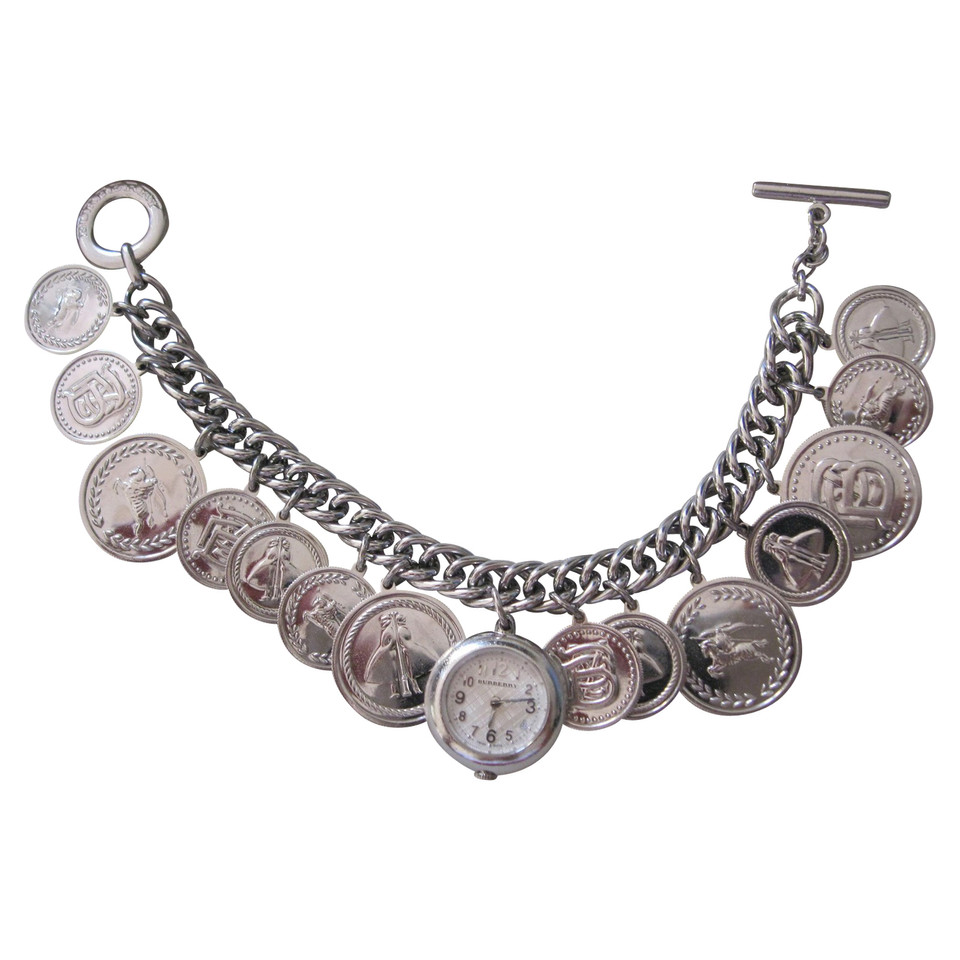 Burberry Armreif/Armband aus Silber in Silbern