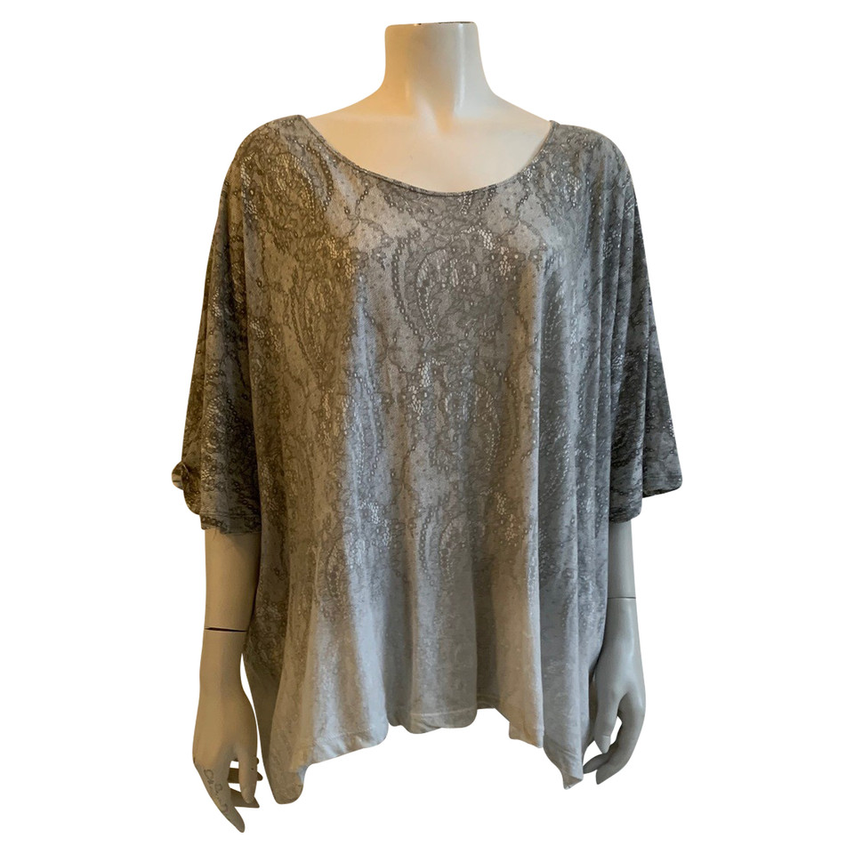 Adolfo Dominguez Top Cotton in Grey